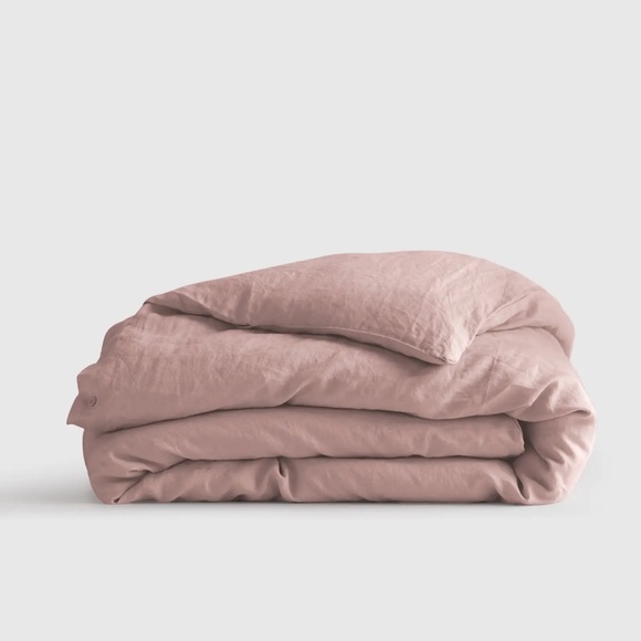 Quince Other - Quince 100% Luxury Linen Duvet Cover in King/Cal King. Dusty mauve color.